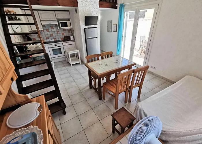 Villa Les Leucatines 1 - T2 Mezzanine 6 Couchages Port Mae-5524 *